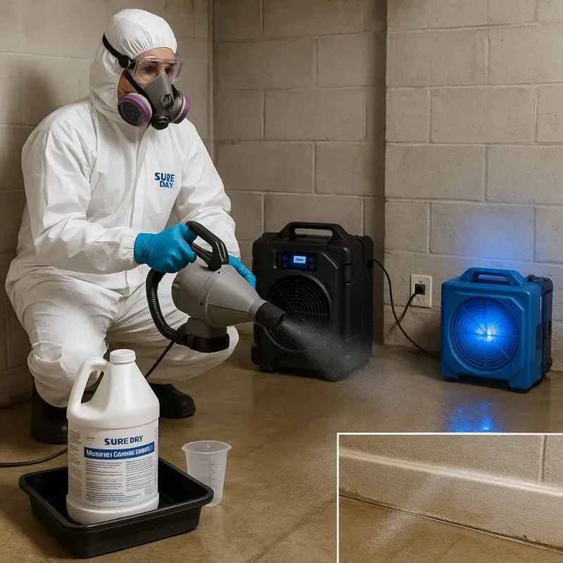 Sanitization and Odor Removal process in Harper, TX