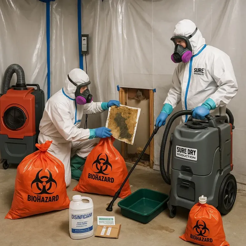 Contaminated Water Handling Protocols process in Harper, TX
