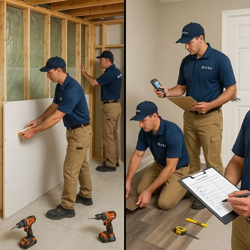 Repairs and Reconstruction process in Harper, TX